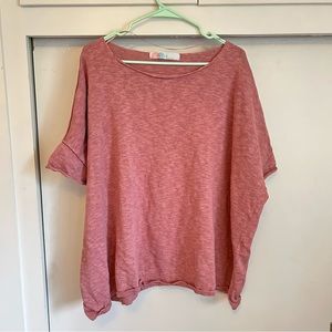 Free People Winnie Sweater Tee in Petal